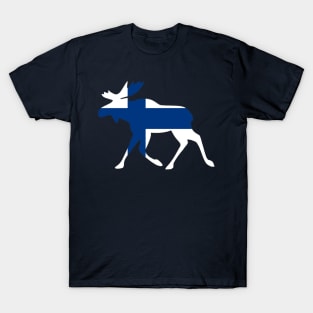 Finland scandinavian elk moose T-Shirt